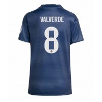 Real Madrid Federico Valverde #8 Bortatröja Dam 2025-26 Kortärmad